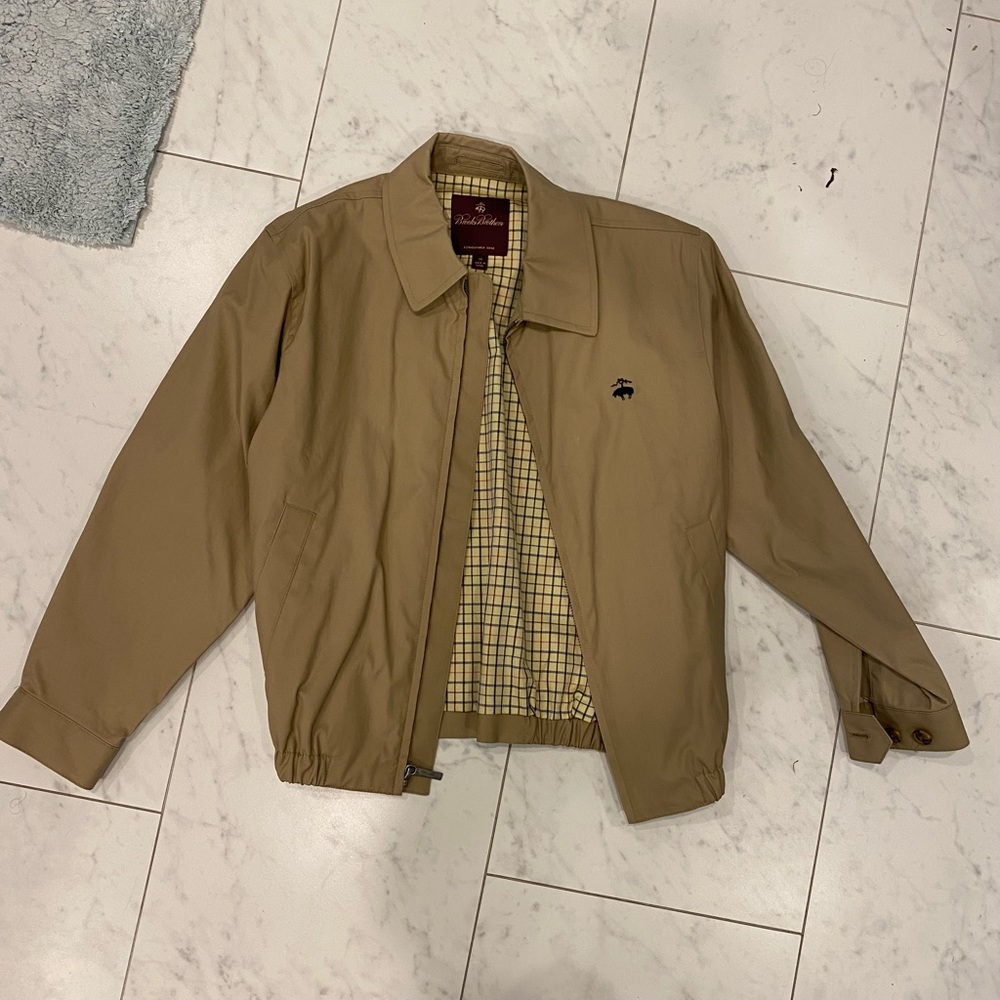 Tan Brooks Brother Boy Jacket